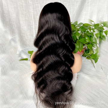 2021 drawn unprocessed raw bulk remy human virgin hair lace front wig body wave